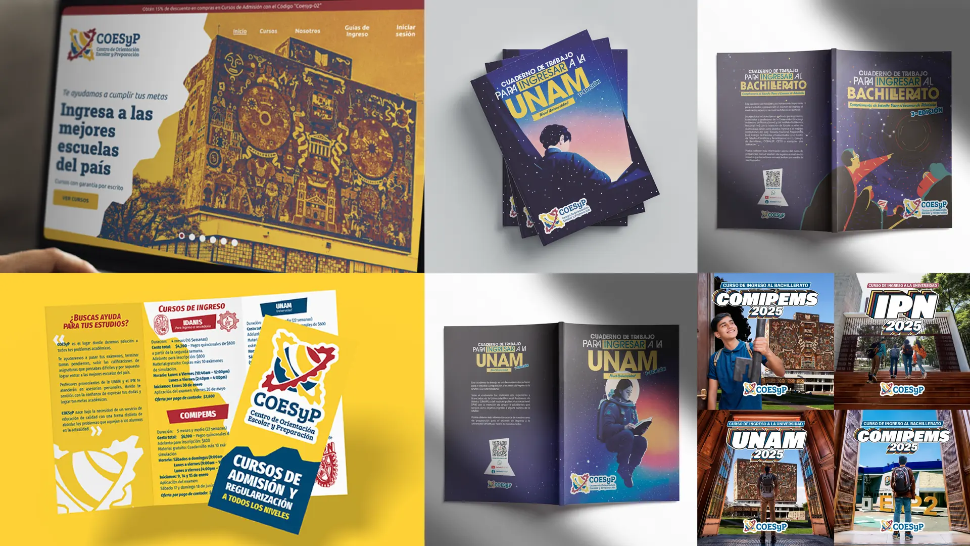 Identidad y campañas para COESyP